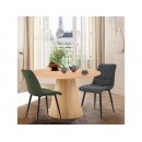 Стул SIGNAL CHIC Brego 18 серый/черный